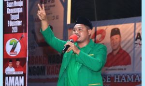 Sekertaris DPC PBB Kota Tidore, Masriyanto Abd Samad