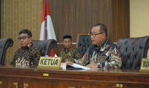 DPRD Kota Tidore menggelar Rapat Paripurna Ke-3 Masa Persidangan II Tahun 2025–2026 di ruang rapat Paripurna DPRD, Jumat (30/1/2026).
